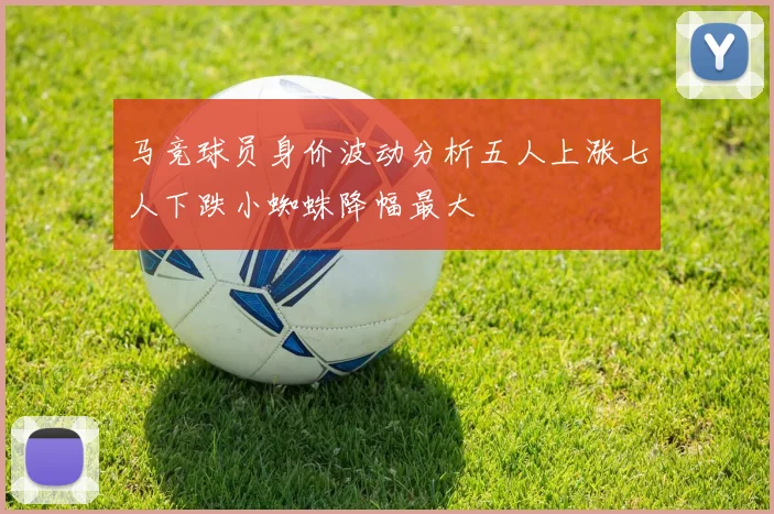马竞球员身价波动分析五人上涨七人下跌小蜘蛛降幅最大